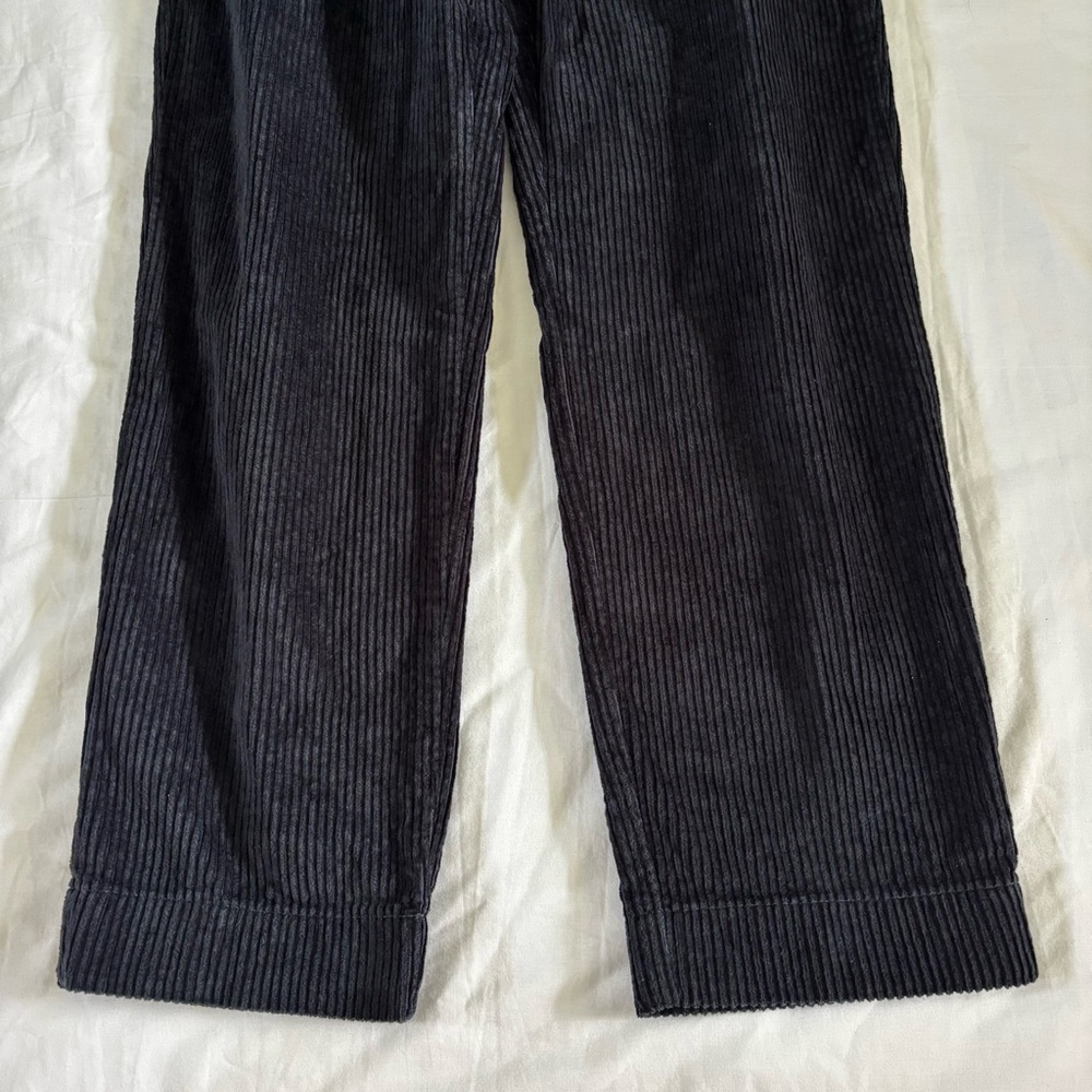 Patagonia Wide Wale Corduroy Pants 21595 PIBL Pitch Blue Black Women’s Size 2 - Picture 3 of 5